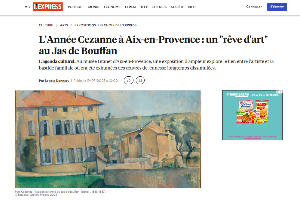 Article de L’Express juillet 2025