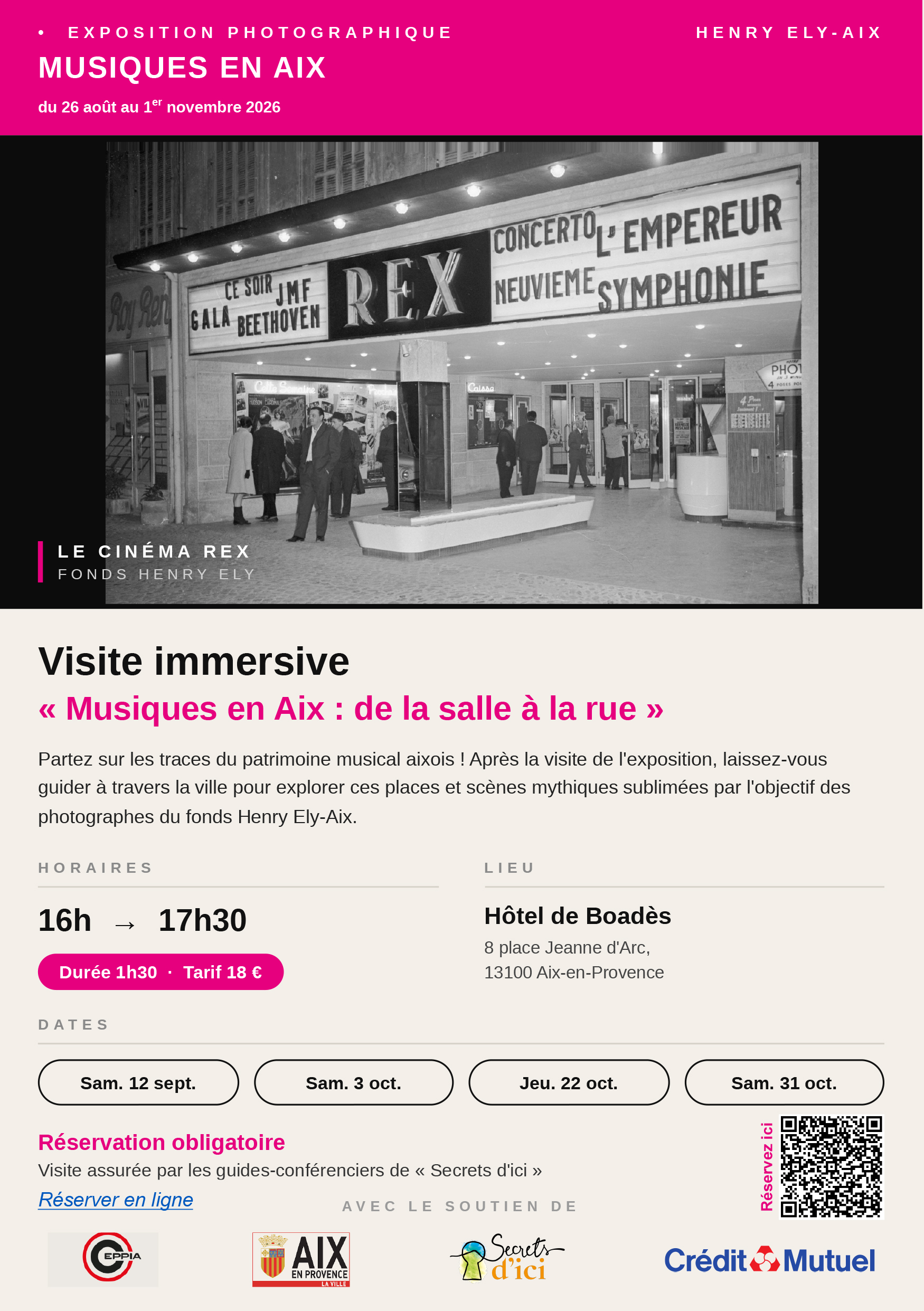 Visite Immersive de L'exposition Musique en Aix